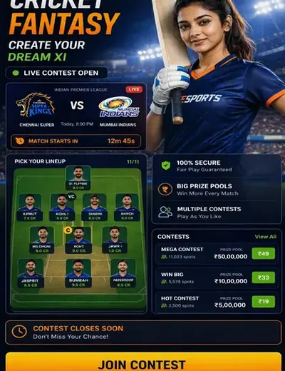 99club (99 club) fantasy cricket & matchday visual 3